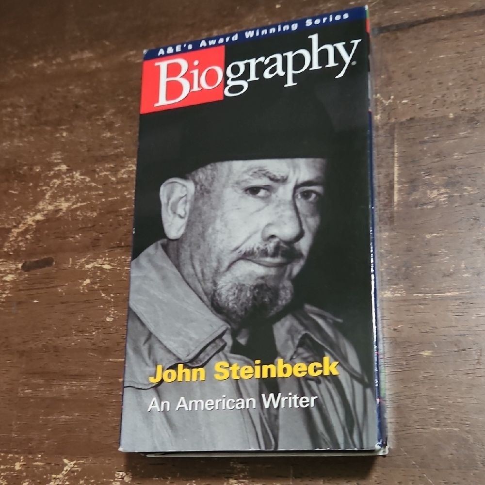 A&E Biography John Stienbeck Vhs